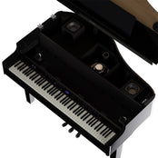 Roland GP6 Digital Grand Piano; Polished Ebony Concert Package