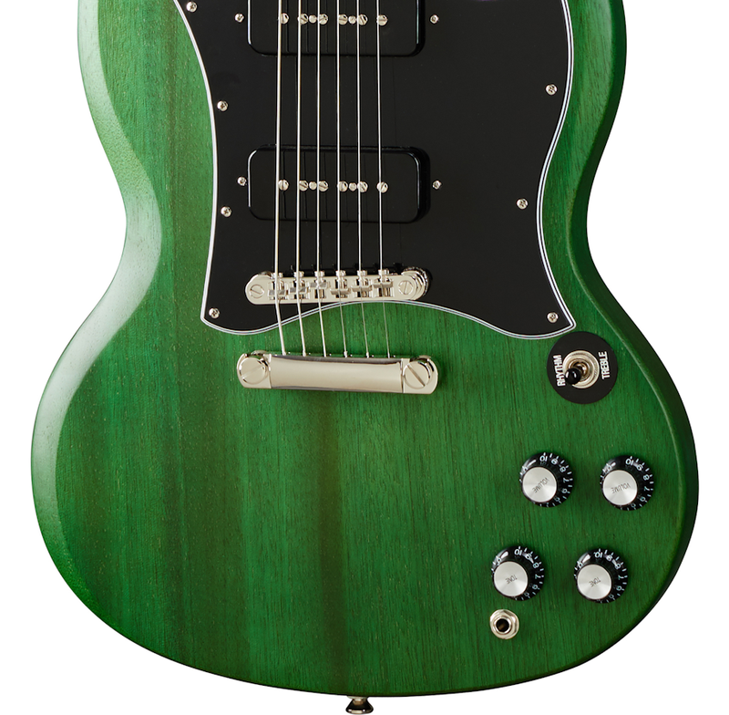 Epiphone sg worn deals green