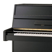 Kawai K15E Upright Piano; Polished Ebony