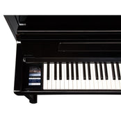 Kawai K15 ATX3-L Anytime Silent Upright Piano; Black Polished