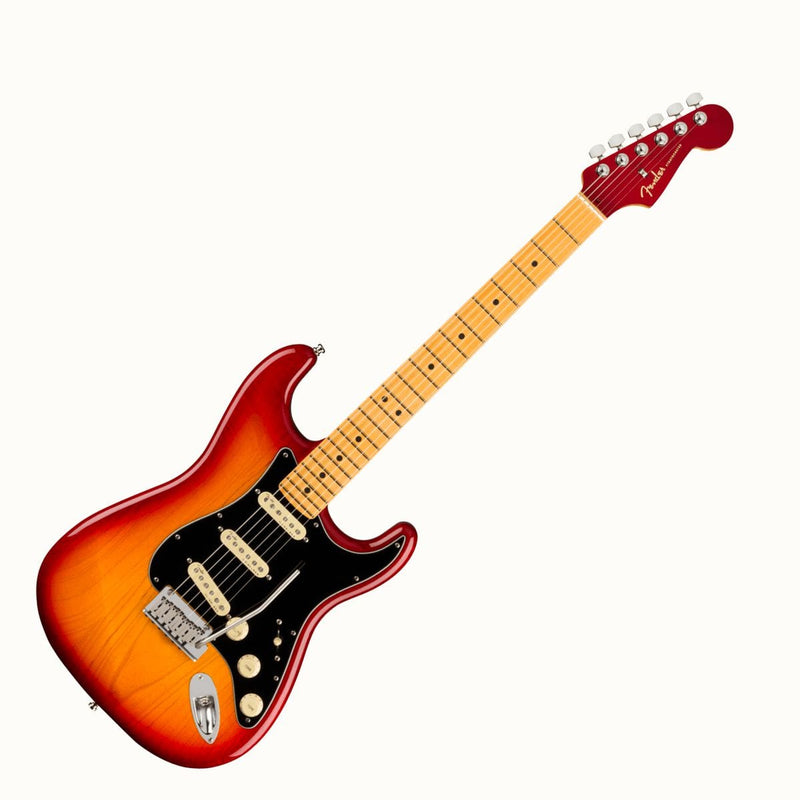 Fender Ultra Luxe Stratocaster Maple Fingerboard Plasma Red Burst