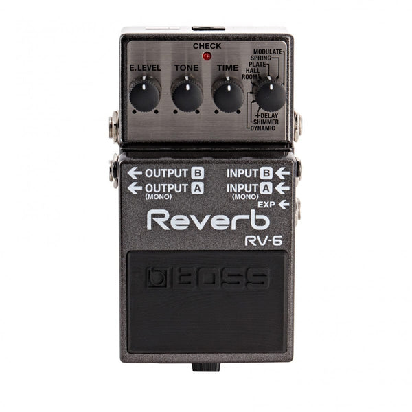 Boss RV6 Digital Reverb Guitar Effects Pedal | Bonners Music