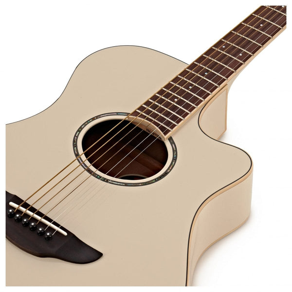 Yamaha APX600 Acoustic/Electric, Vintage White, For Sale
