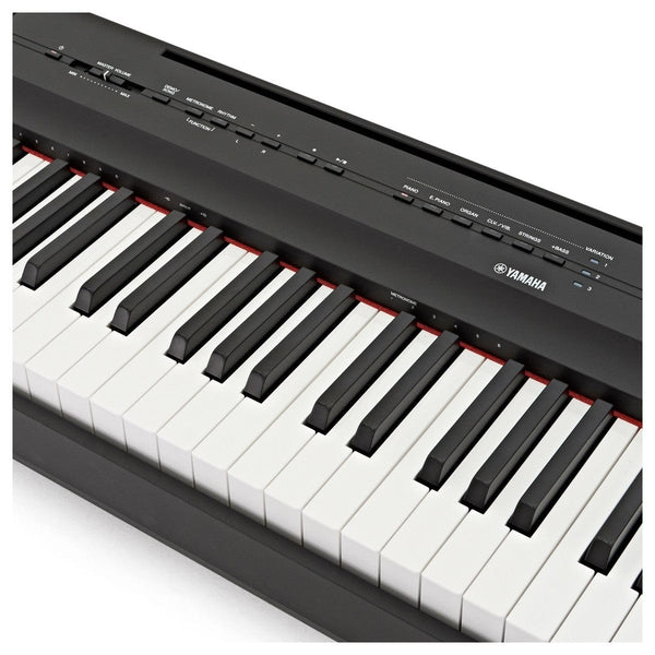 Yamaha P121 Digital Piano; Black | Bonners Music