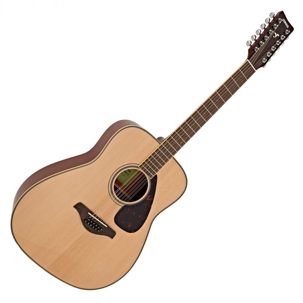 Yamaha FG820II 12 Acoustic 12 String Guitar Natural Bonners Music