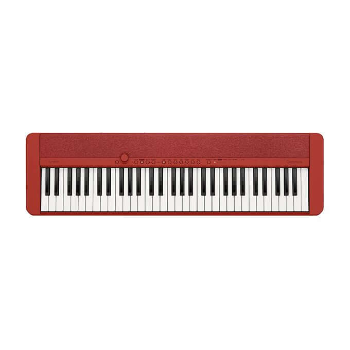 Casio CT-S1 Digital Piano; Red Value Package With Red Stand