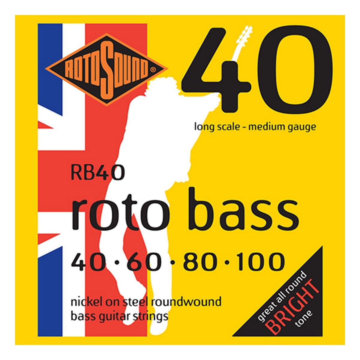 Rotosound RB40 40-100 gauge