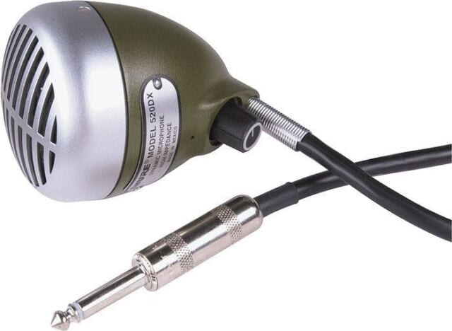 Shure 520DX Green Bullet Harmonica Microphone | Bonners Music