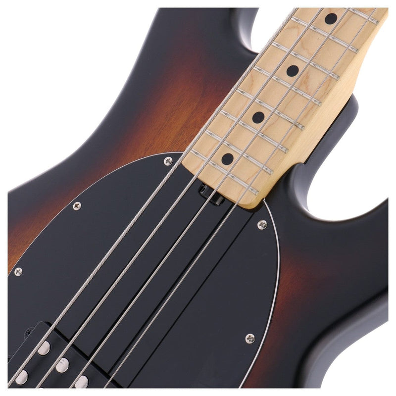 Sterling By Music Man Stingray RAY4 Vintage Sunburst Satin Bass