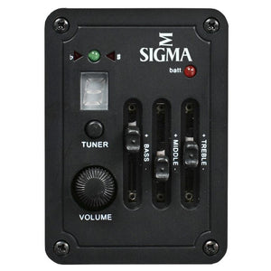 Sigma TM-15E Travel Guitar inc Gig Bag