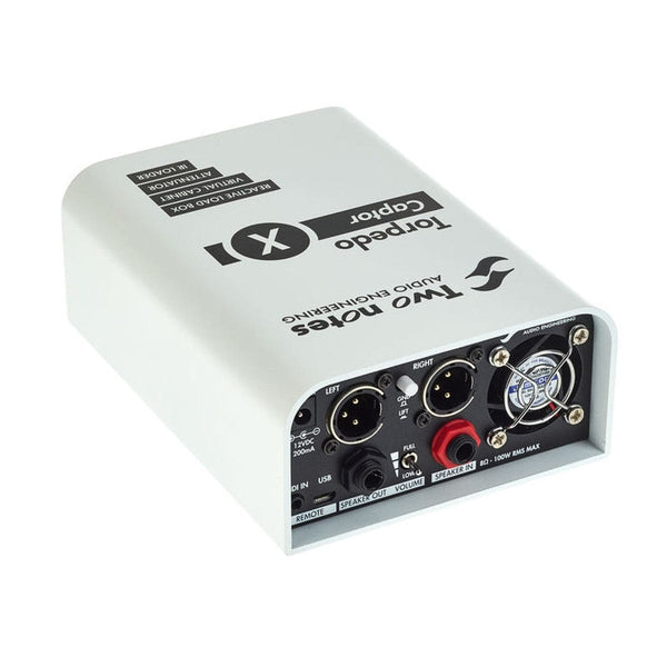 Two Notes Torpedo Captor X 8 Ohm Reactive Load Box Cab Sim and IR